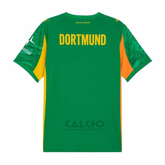 Maglia Borussia Dortmund Portiere Home 2025-2026 Verde